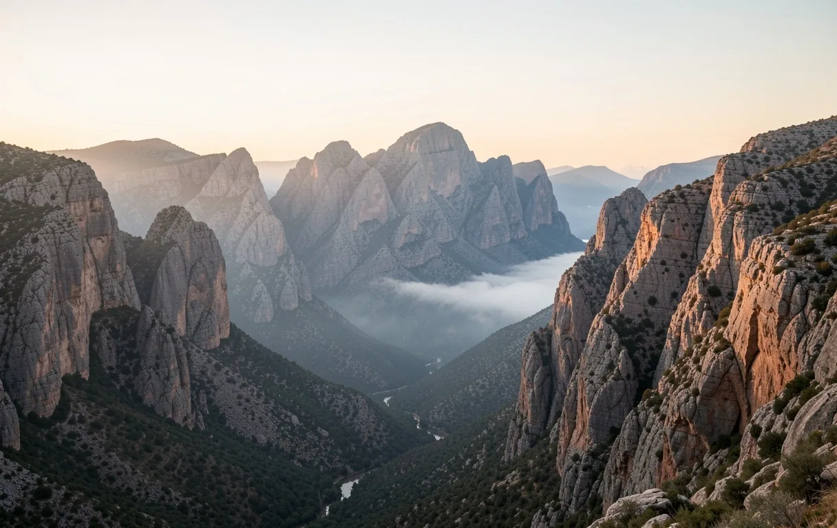 Paisaje de la Sierra de Tramuntana